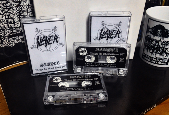 SLAYER'Reign In Blood' Demo'86'. Tape. (Bootleg)